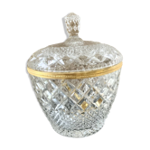 Bohemian crystal punch sangria pot