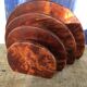 Door art deco walnut bramble
