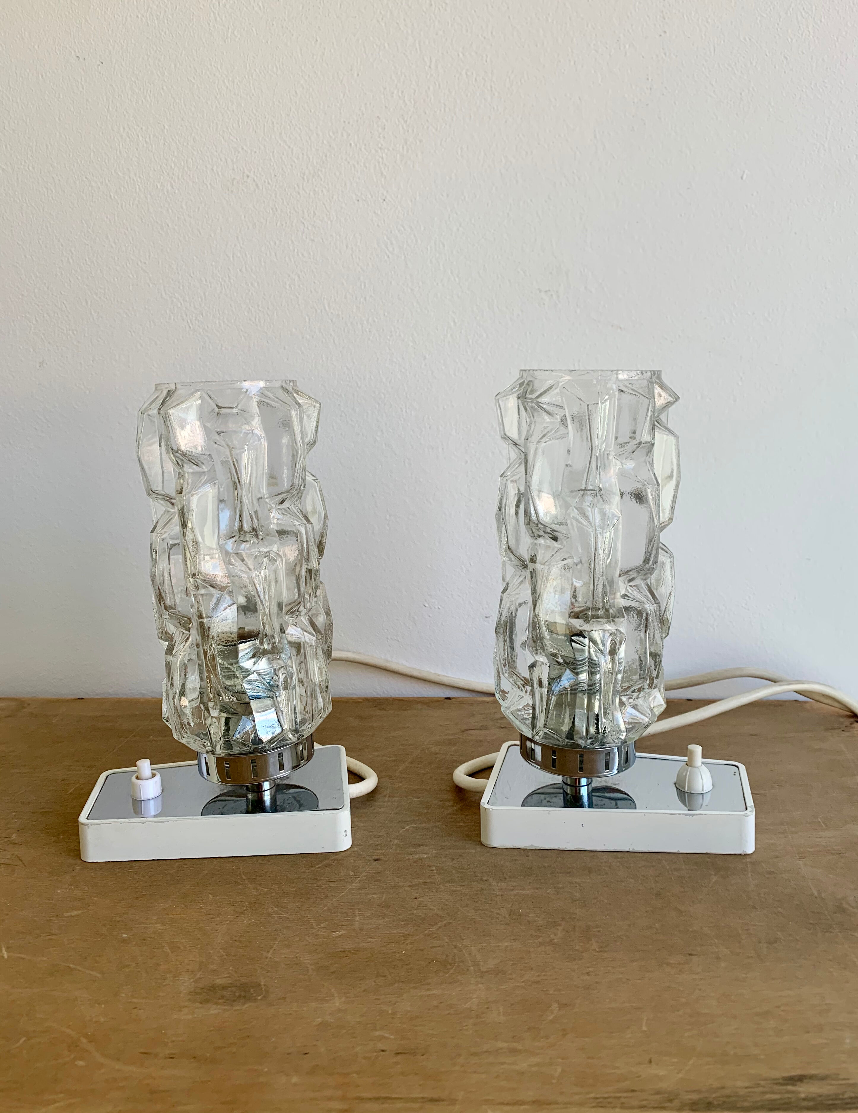 Pair of bedside lamps, Germany, 1970