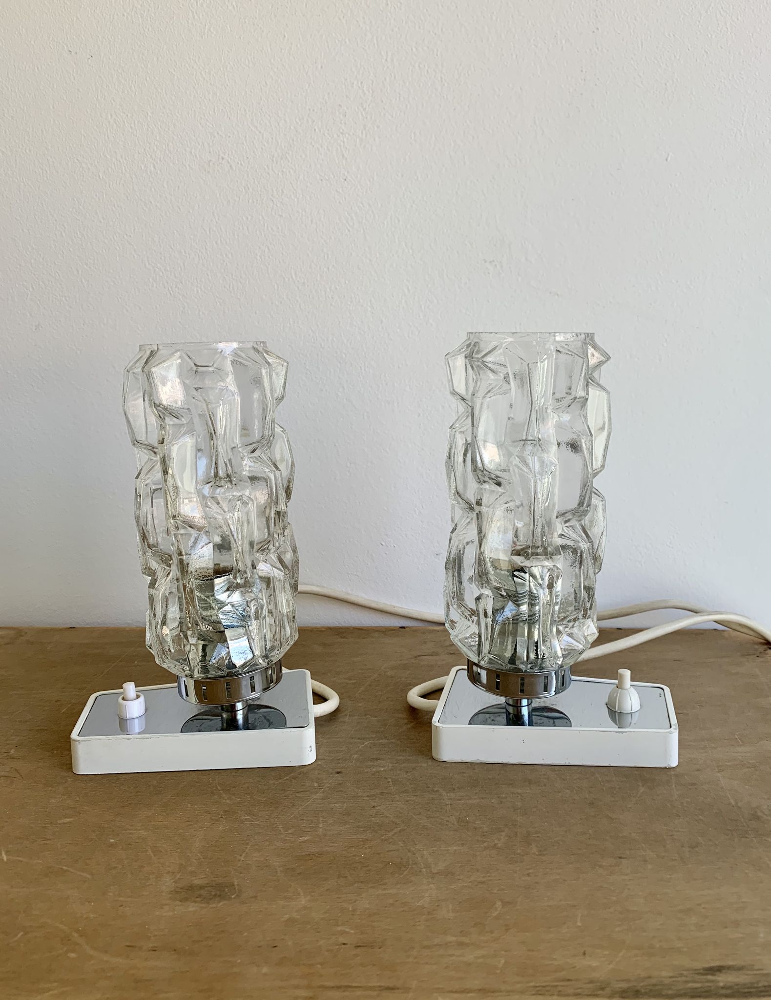 Pair of bedside lamps, Germany, 1970