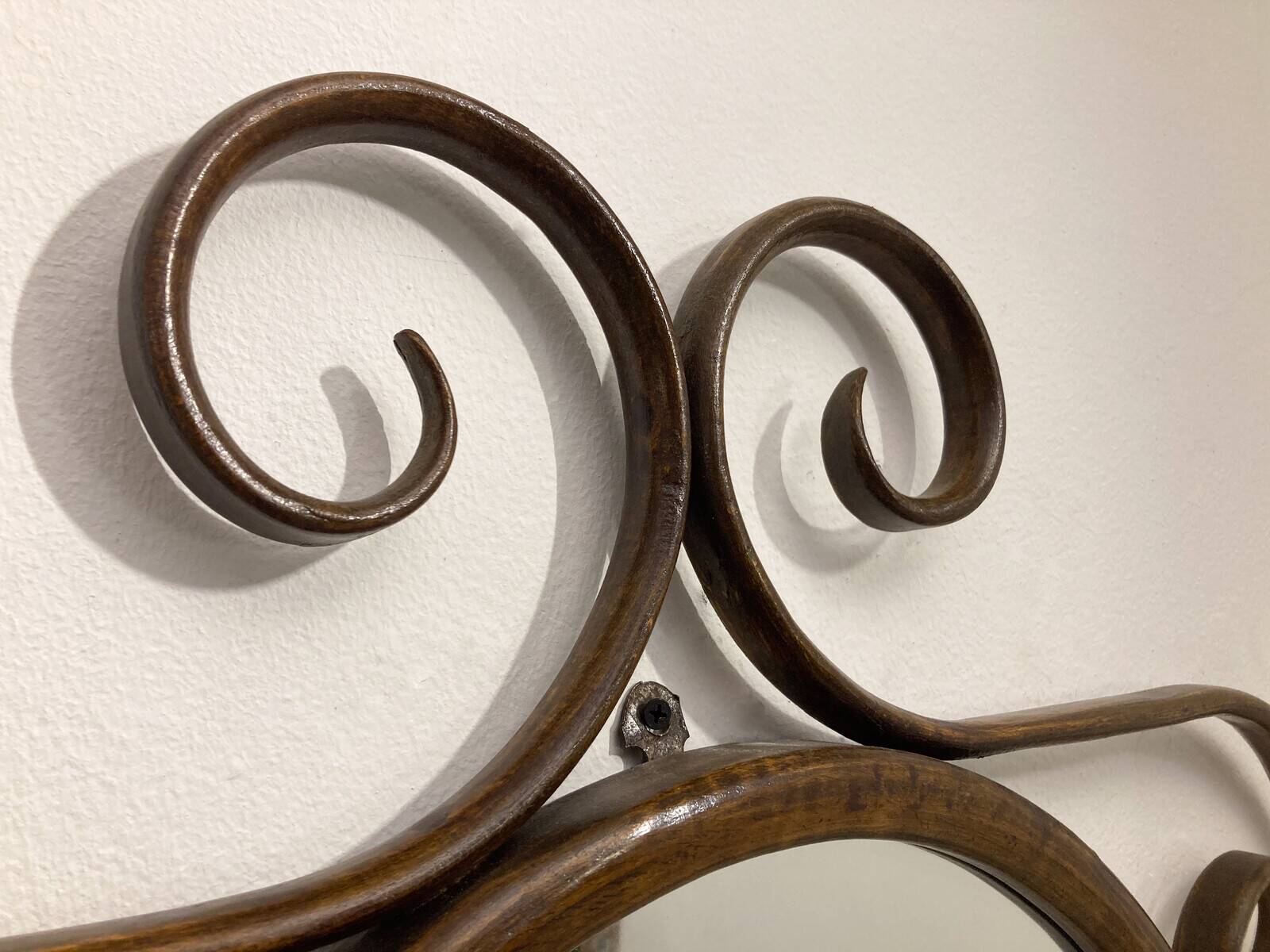 Bentwood Mirror by Thonet, 1900s