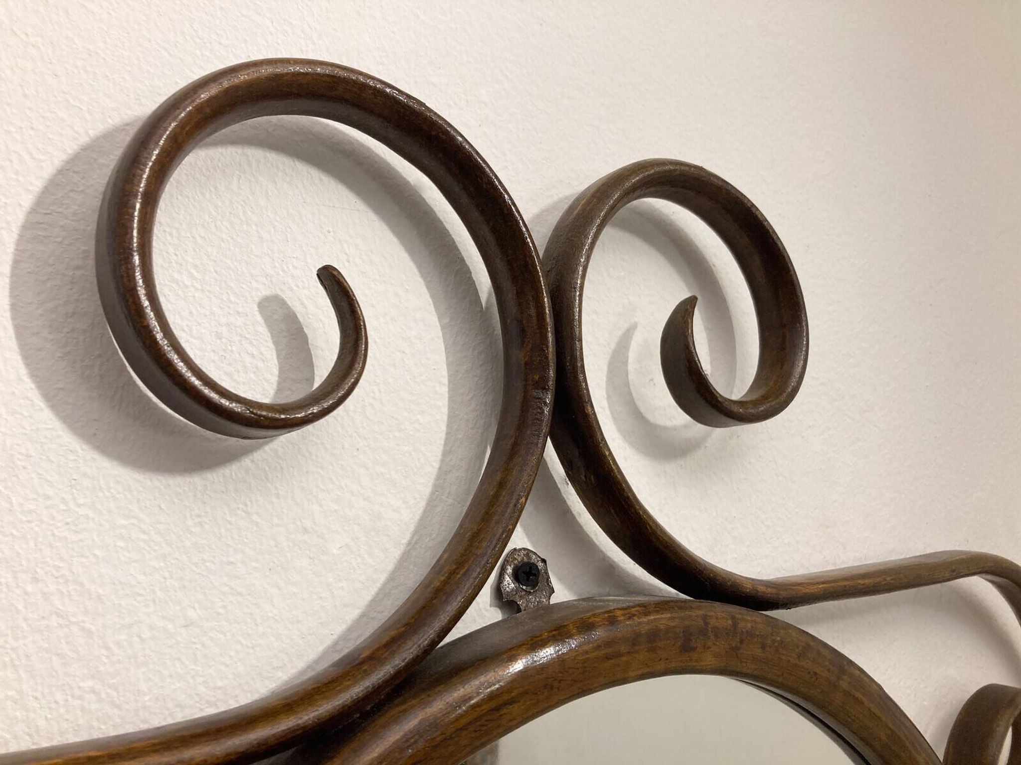 Bentwood Mirror by Thonet, 1900s