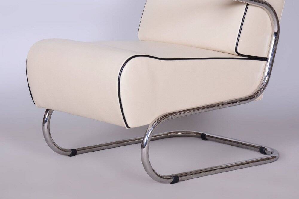 Bauhaus Armchair attributed to Mücke-Melder, 1930s