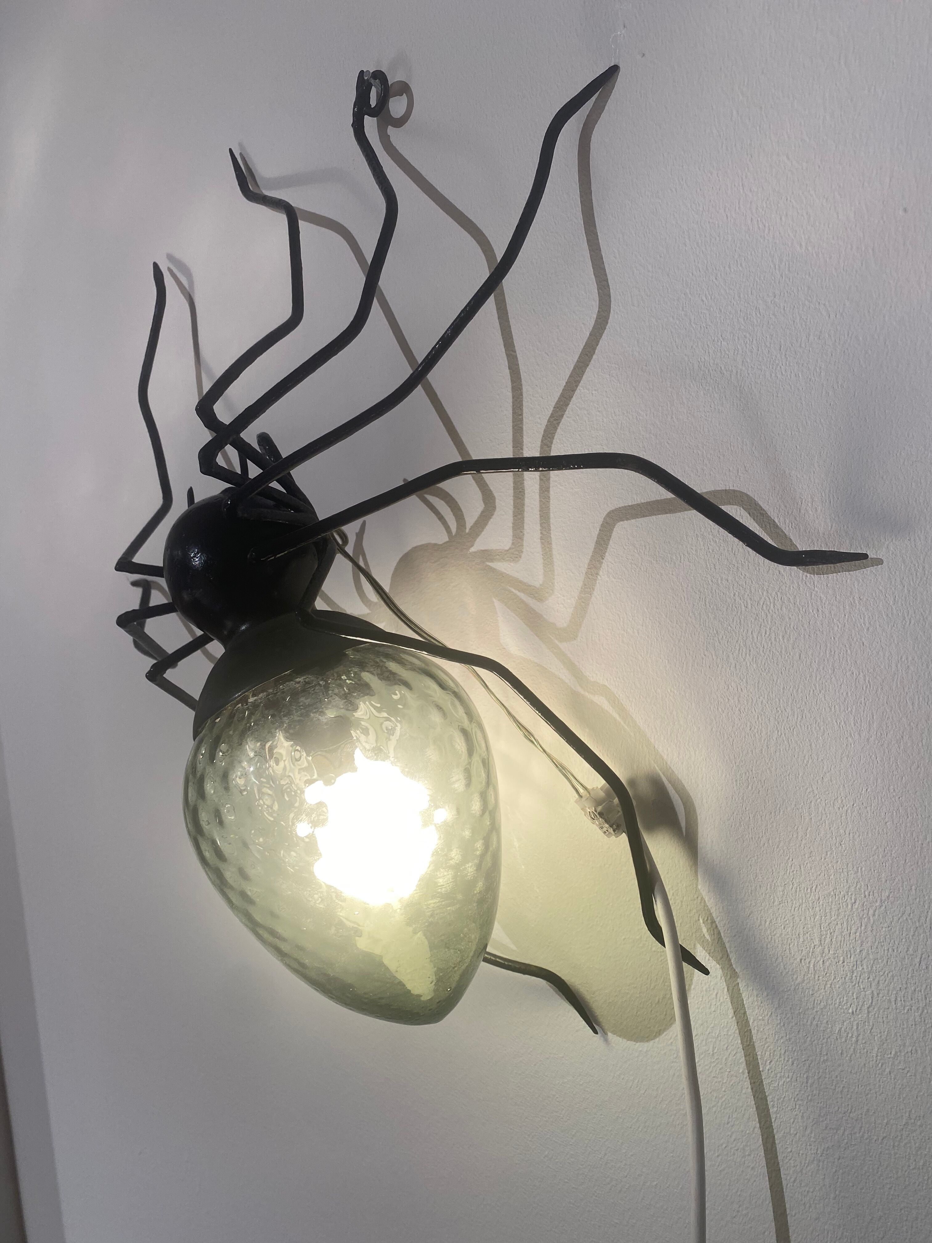 Italian wall lamp Spider 50's
