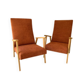 2 Fauteuils style scandinave