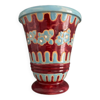 CAB Art Deco tulip vase