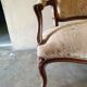 Louis XV style sofa bench in molded and carved wood - nineteenth century