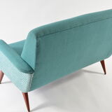 2-seater emerald sofa