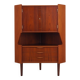 Teak corner cabinet, Danish design, 1970s, production: Denmark