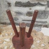 Brutalist tripod stool