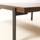 Table basse vintage en wengé, années 1960