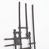 Brutalist door light/wall art made from the 1980s