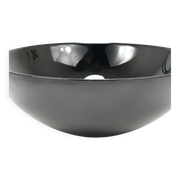 Grand Bol Centre Noir Riedel x Mesa Design, Post-Modernisme Italie, 1980