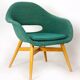 Fauteuils par Miroslav Navratil pour Tatra Nábytok, années 1960, ensemble de 2
