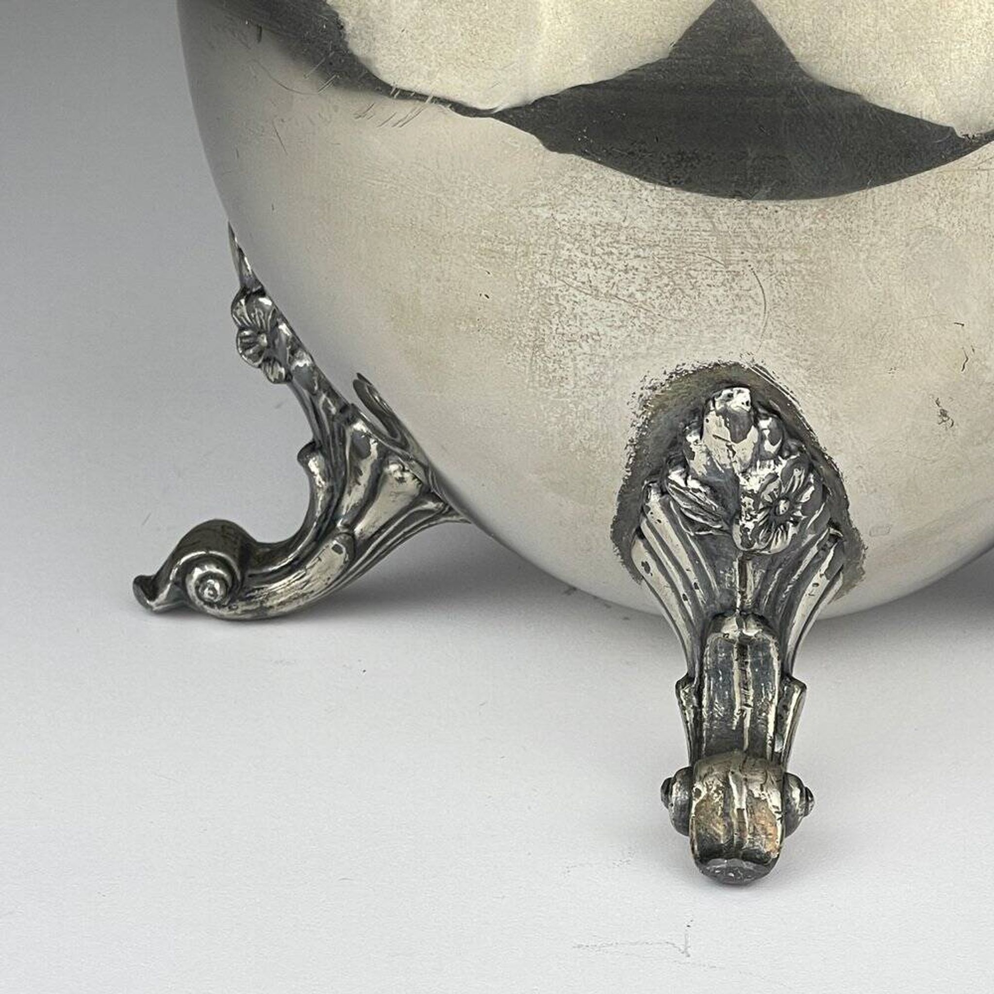 Copper and silver teapot by Theodore B. Starr, USA, 1890s.
