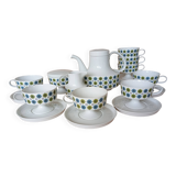 Service 8 cups "Rosette Taïga" Tapio Wirkkala & Ute Schröder for Rosenthal, ca 1970