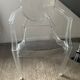 Ensemble Philippe Starck Kartell table à manger Top Top et 2 fauteuils Louis Ghost