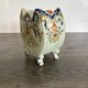 Antique cache-pot in Art Nouveau faience