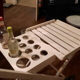 Garden trolley on wheels