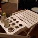 Garden trolley on wheels