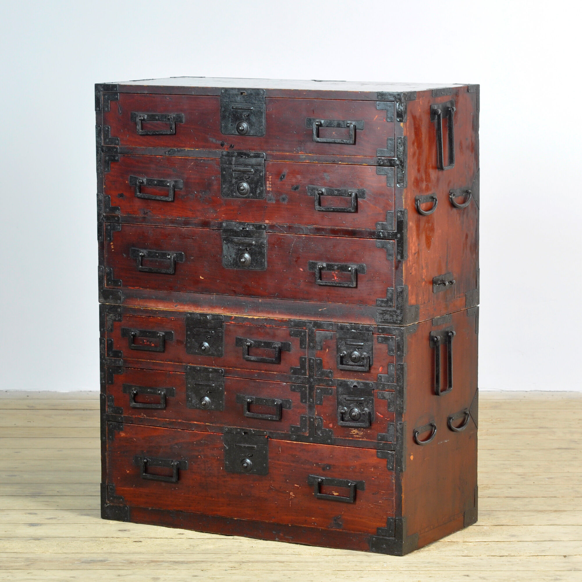 Japanese Tansu chest of drawers, circa 1890