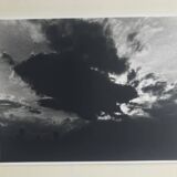 Rosine nusimovici, untitled (cloud iii), c 1980. black and white silver print