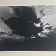 Rosine nusimovici, untitled (cloud iii), c 1980. black and white silver print