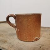 Set of 4 stoneware coffee cups
