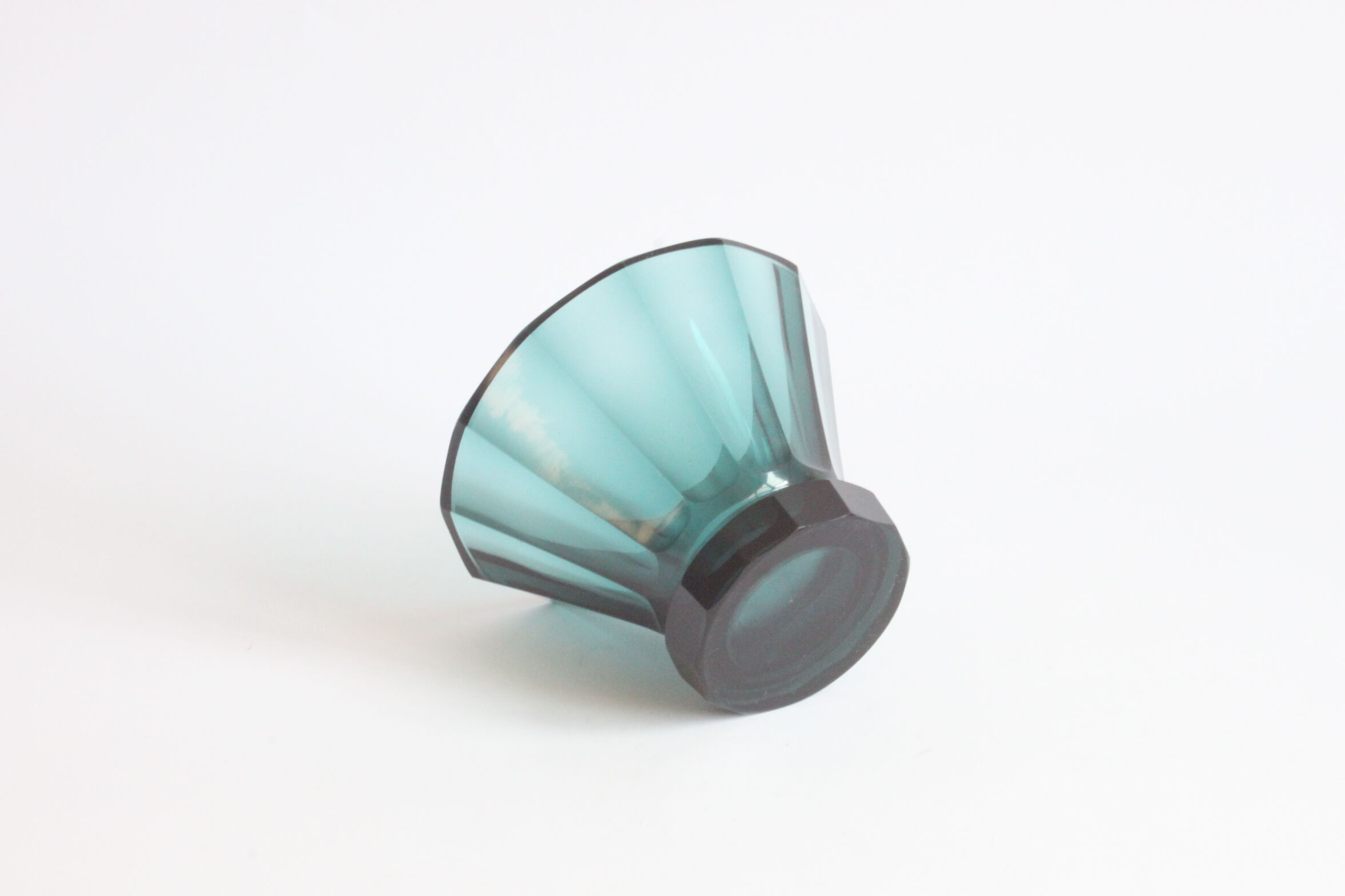 Art deco faceted bowl 1930s