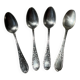 Lot 4 Cuillères argent