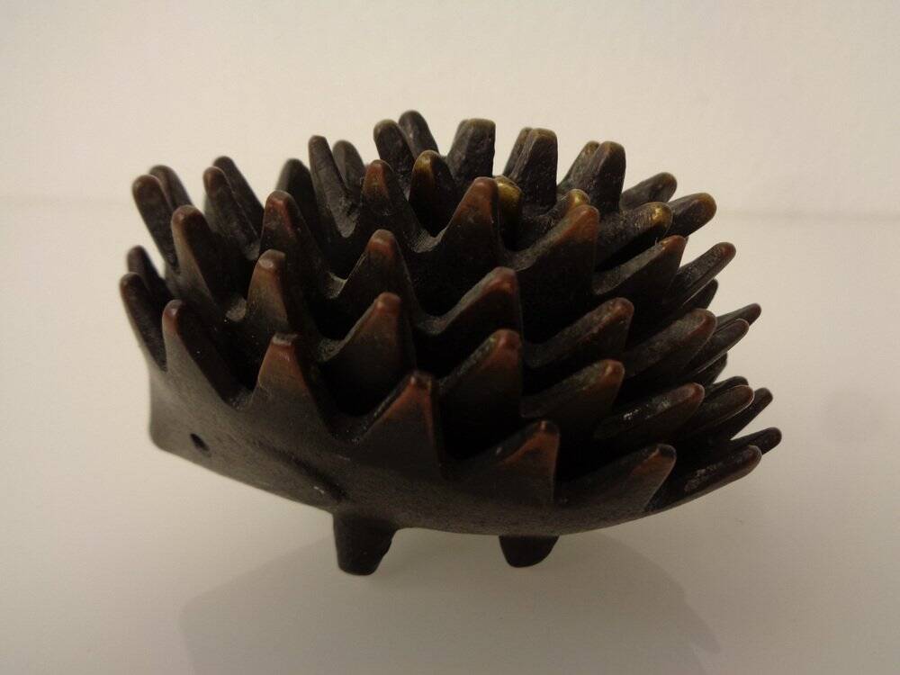 Hedgehog Ashtrays, 1950s, Set of 6