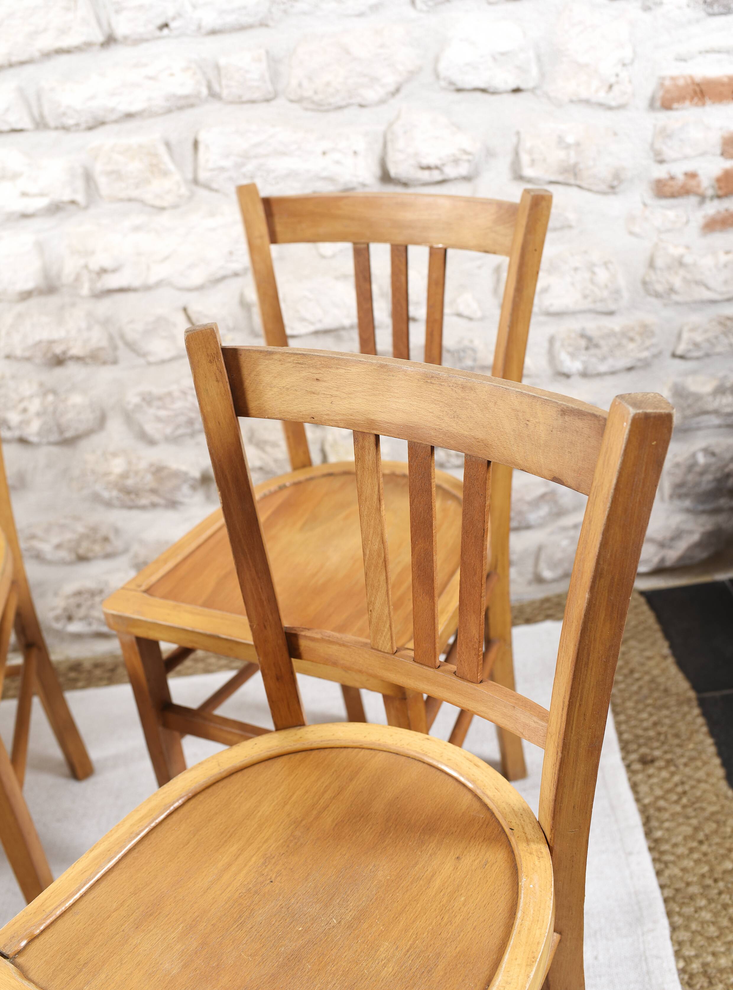 6 Luterma bistro chairs from the 1950s-60s