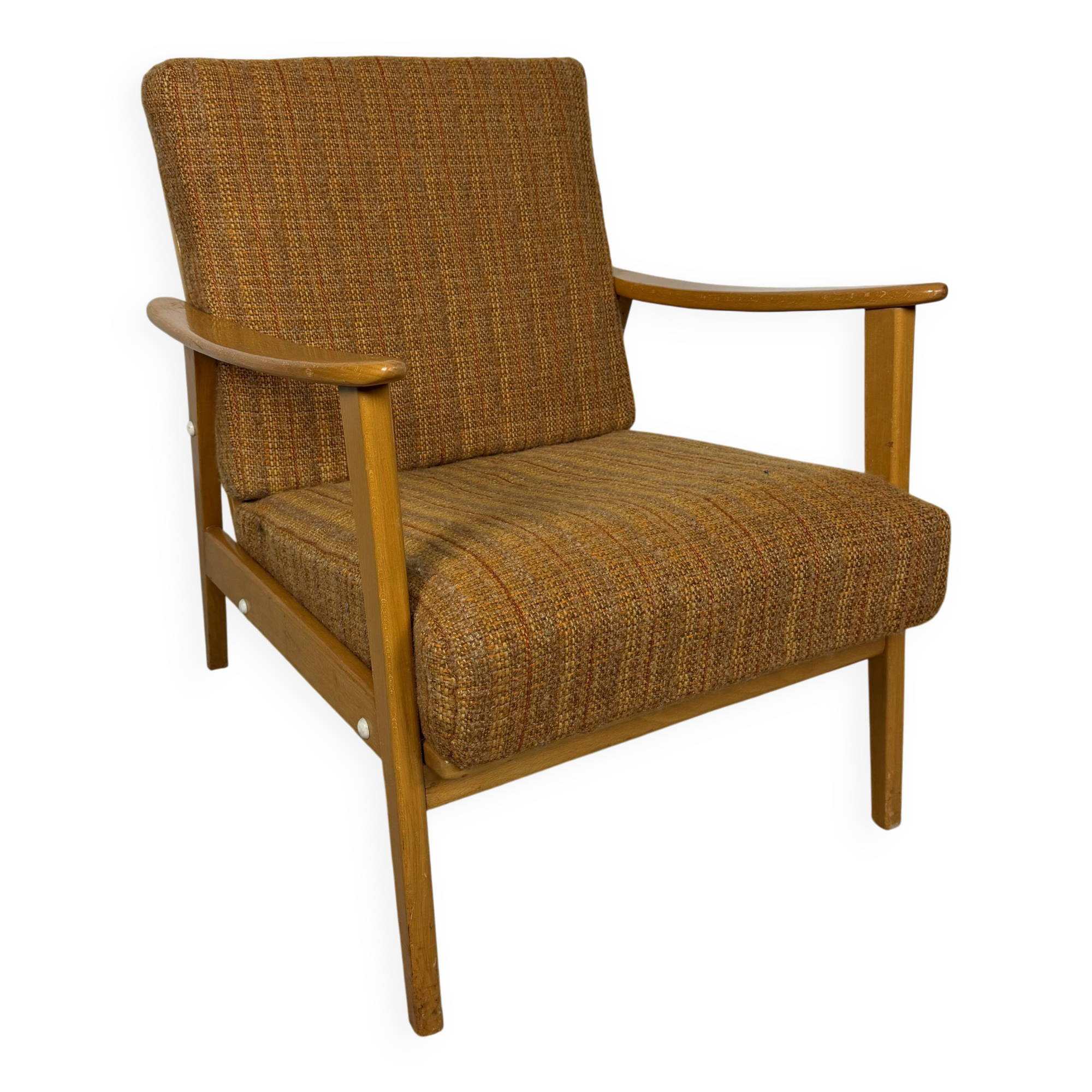 Vintage Scandinavian-style armchair