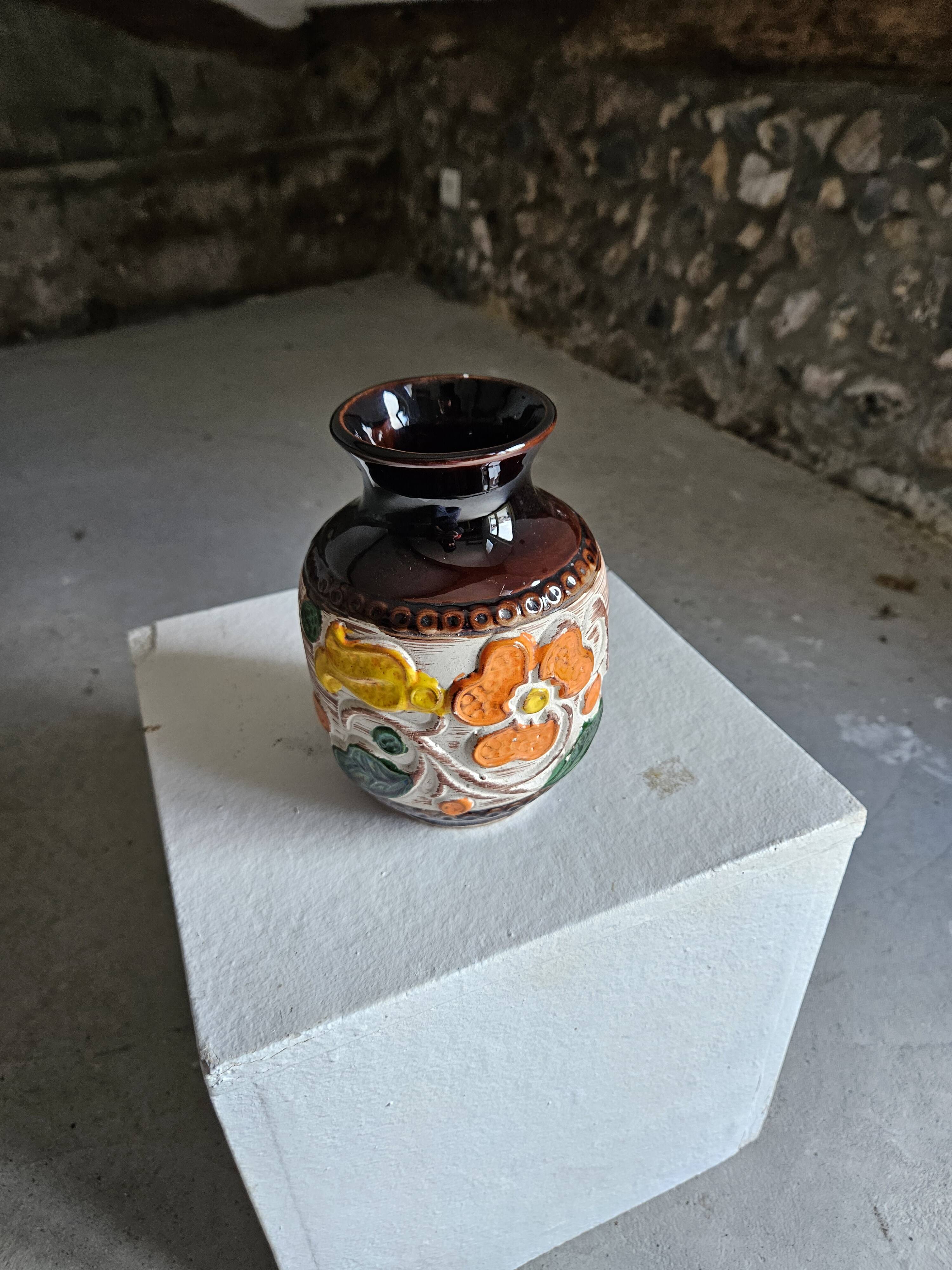 Ceramic vase 1930 keramik Bay West German