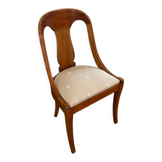 Vintage empire style gondola chair