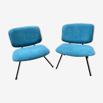 Pair of CM190 model armchairs by Pierre Paulin