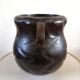 Vintage brutalist wooden pitcher