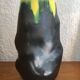 Vase noir des années 50 Luneville