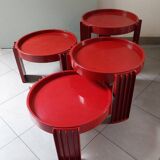Set of 4 nesting tables designed by Gianfranco Frattini for Cassina - Marema