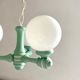 Lustre vintage globes années 80