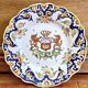 6 old dessert plates Desvres Fourmaintraux Rouen model Dinan 2