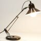 Aluminor 1960 black and chrome lamp Made in France