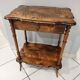 Gueridon scelette bois de style Art nouveau