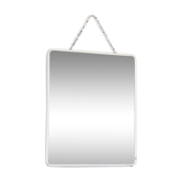 Miroir de barbier rectangulaire 30x24cm
