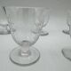 Set of 5 white wine glasses - Baccarat Crystal – Argentina model, 1940
