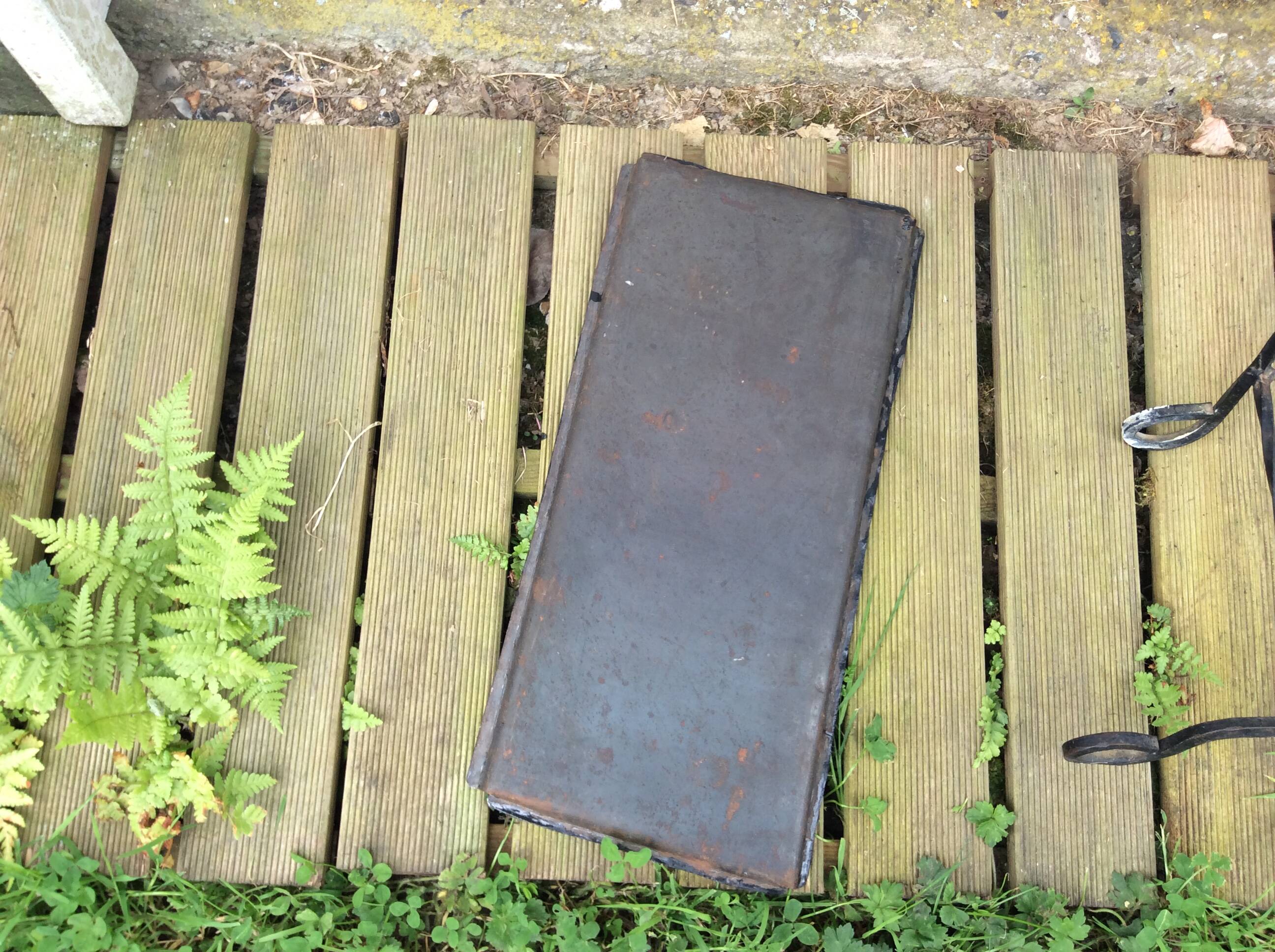 Wrought iron entrance hall