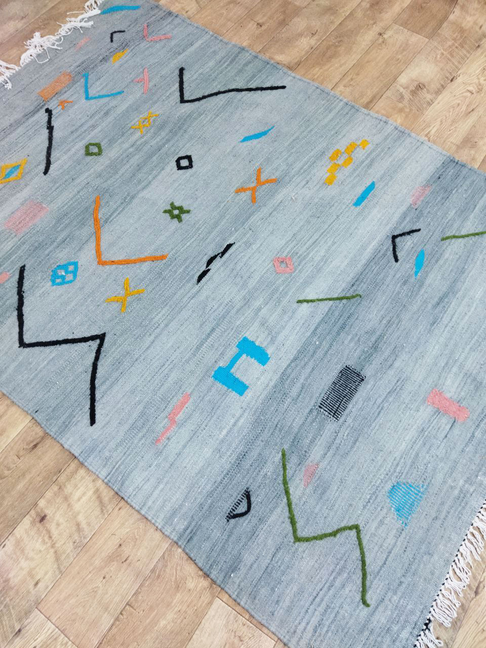 Kilim moroccan berber carpet 208x149cm