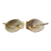 Salt and Pepper Shakers in Limoges Porcelain R.Montigny
