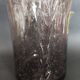 Vintage glass vase from the Ponant Locronan glassworks, 20th century