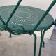 Série de 4 fauteuils de Jardin Fermob en fer ancien